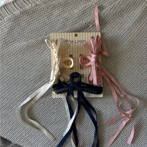 Claw clips with Ribbon Set